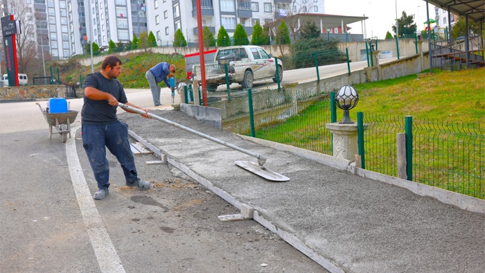 Altınordu Belediyesi yayaların güvenliğini artırıyor