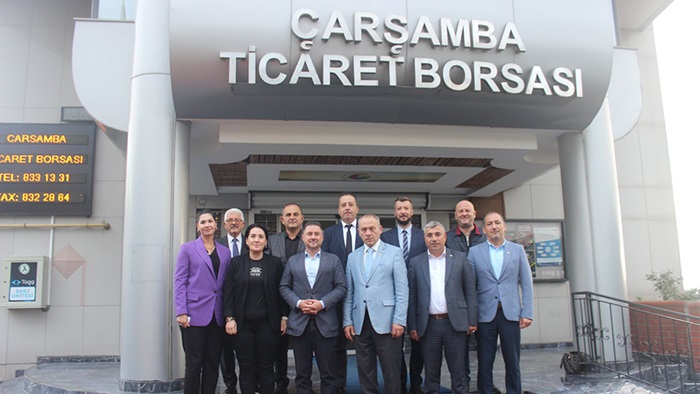 Anadolu ÜPAK’dan Çarşamba Ticaret Borsası’na Ziyaret