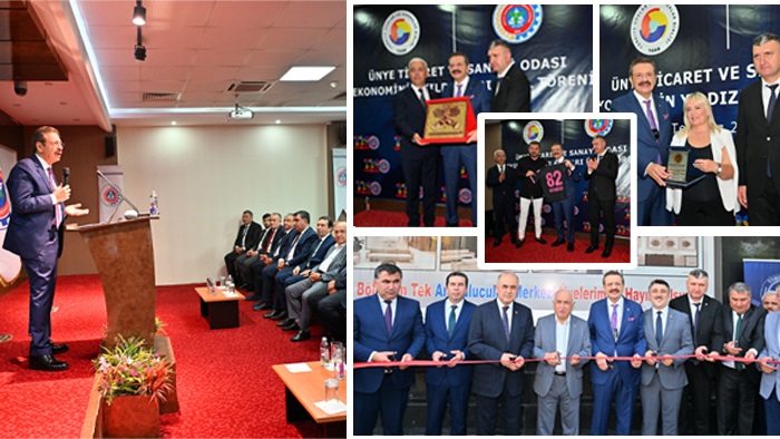 Hisarcıklıoğlu Ordu’da: Ünye'de Ekonominin Yıldızları Ödülleri Sahiplerini Buldu