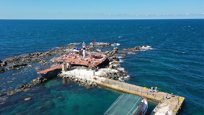 Karadeniz turizmine kazandırılan Fatsa Adası alternatif gezi rotası oldu