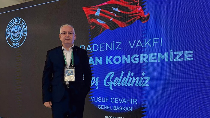 Karadeniz Vakfı Kongresi’nde Tarkan Deniz’e Güven Tazelendi