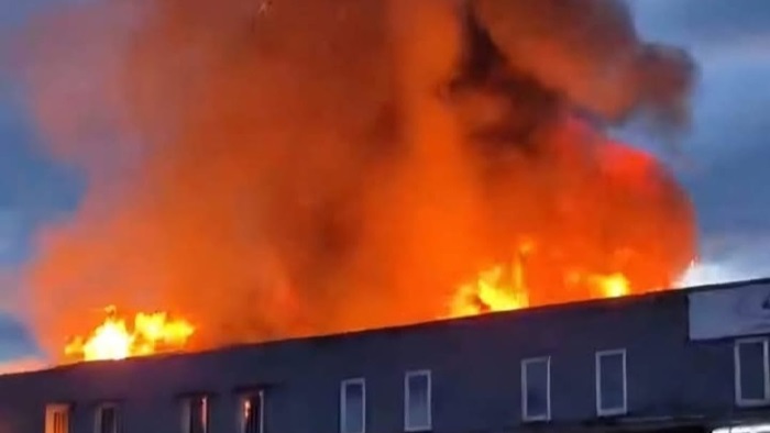 Ordu’da sebze halinde yangın