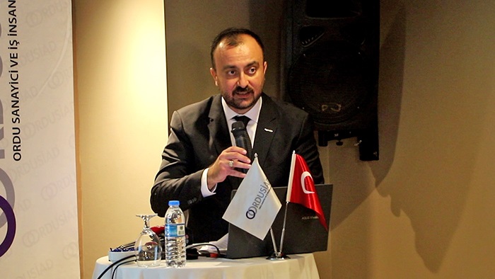 ORDUSİAD Başkanı Yüksel: Reel sektör, sanayici ve esnaf için zorlu bir dönemden geçmektedir