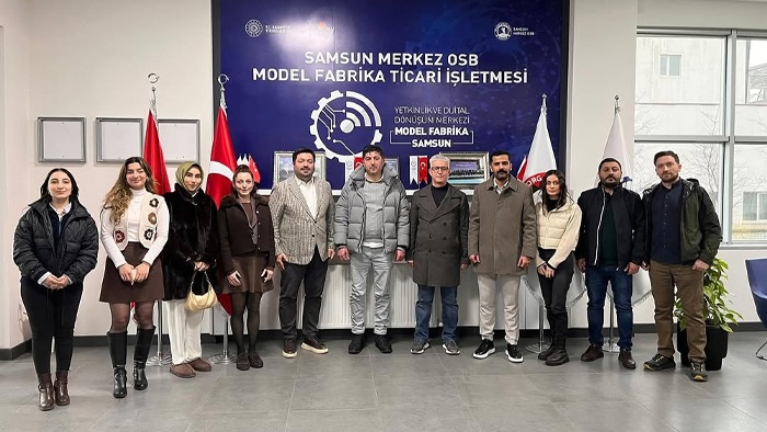 Samsun Model Fabrika’da 