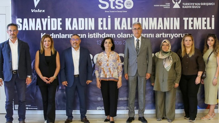 Sivas’ta Sanayiye Kadın Eli Değiyor