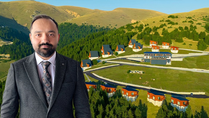 Timira Dağ Evleri Kümbet Yaylası’nda doğayla uyumlu konseptiyle dikkat çekiyor