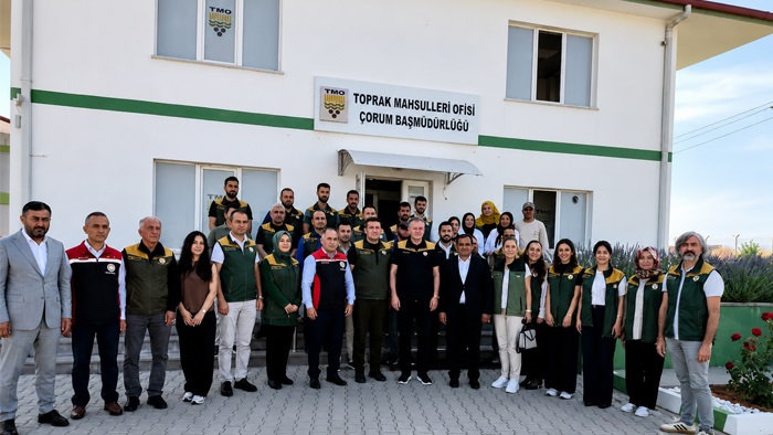 TMO Genel Müdürü Çorum’da: Üreticinin Gözü Bu Görüşmede