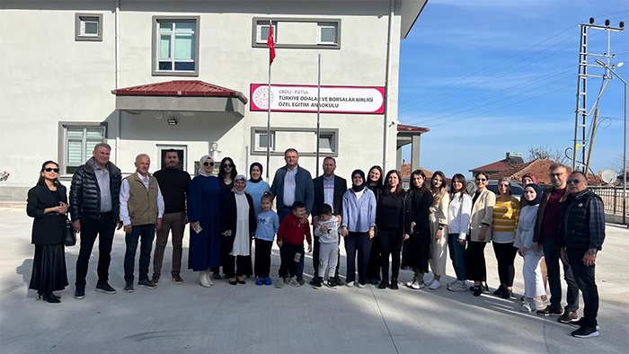 TOBB’un Fatsa’ya Armağanı Özel Eğitim Anaokulu Açıldı