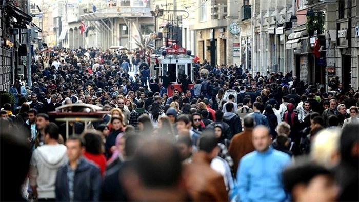 Türkiye, nüfus büyüklüğünde 18’inci sırada