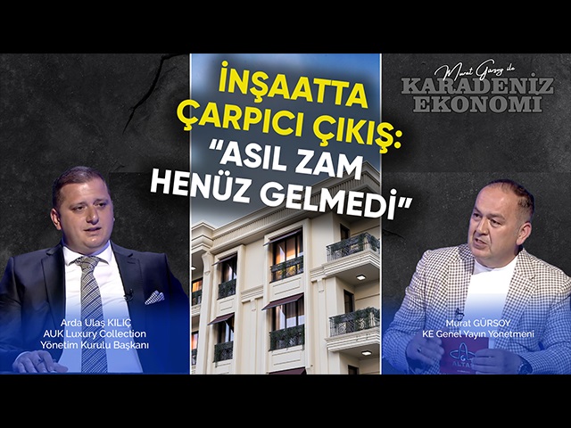 İnşaatta çarpıcı çıkış: “Asıl zam henüz gelmedi”
