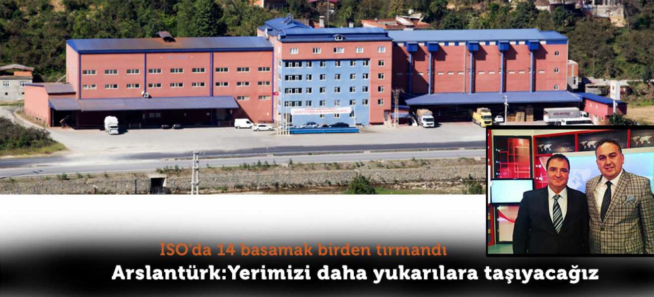 İSO 500de 14 basamak birden tırmandı