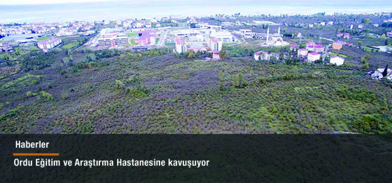 Ordu Eğitim ve Araştırma Hastanesine kavuşuyor