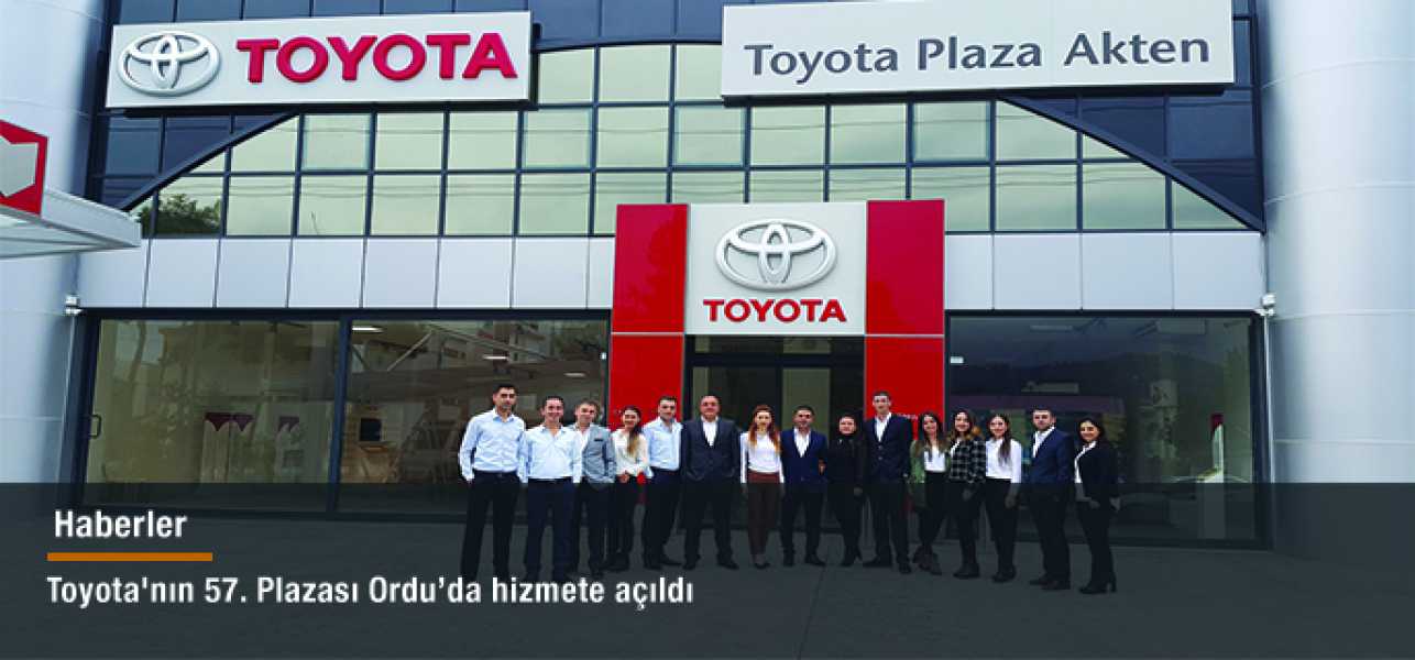 TOYOTA'YI TENTEOĞLU ALDI