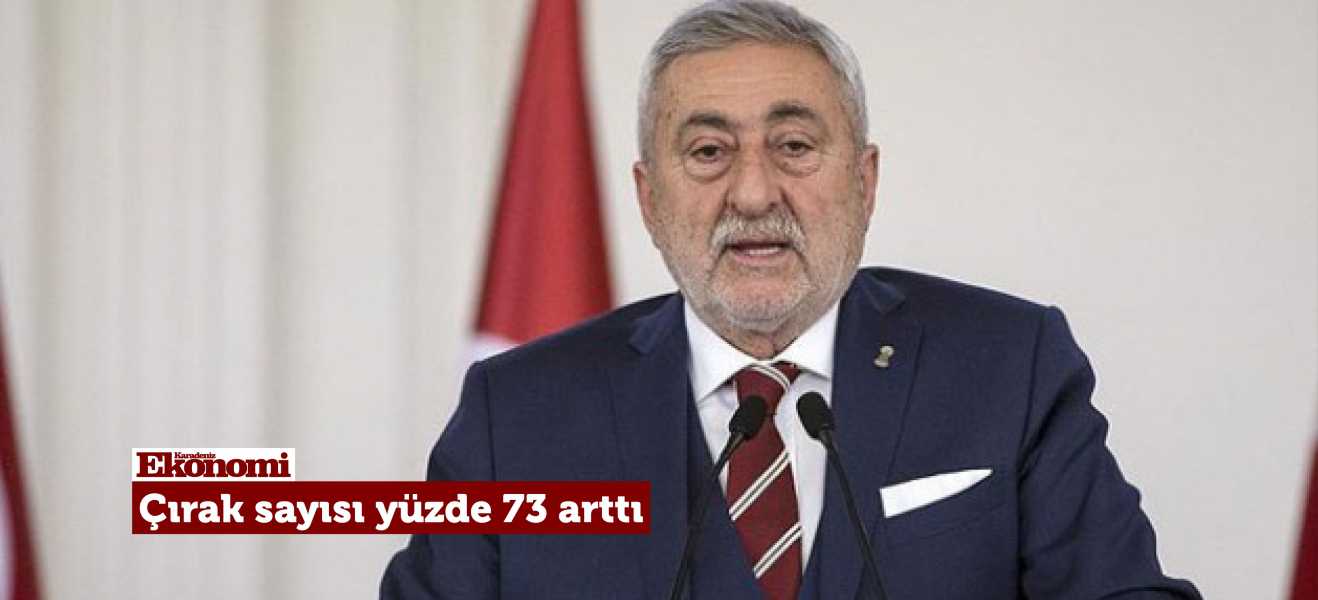 Çırak sayısı yüzde 73 arttı