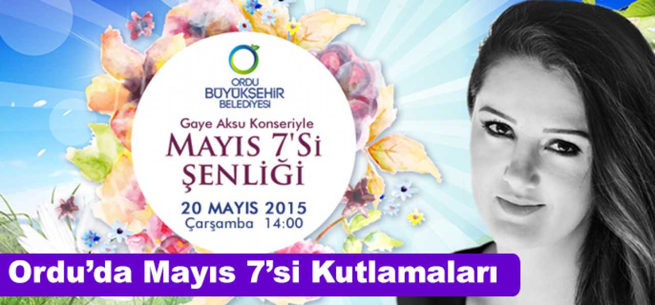 MAYIS 7SİNDE GAYE AKSU KONSERİ