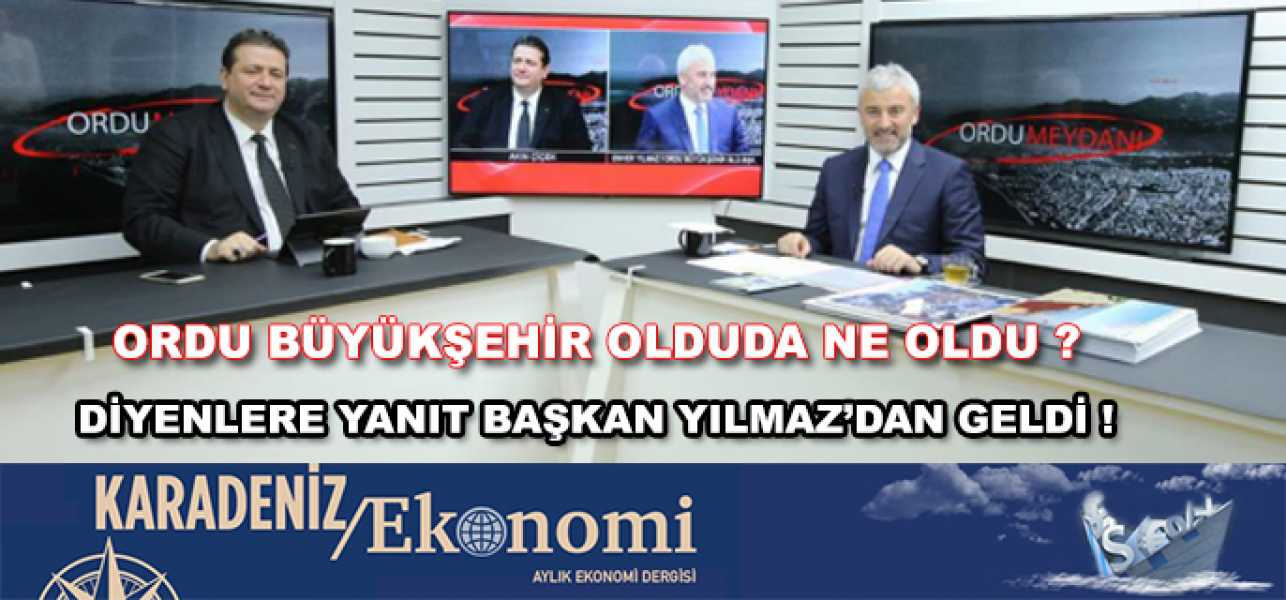 BÜYÜKŞEHİR OLDU DA NE OLDU DİYENLER YATIRIMLARI GÖRSÜNLER