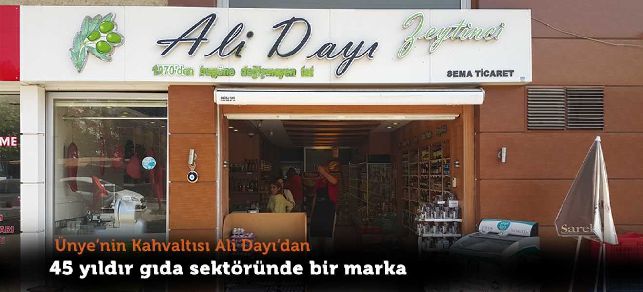 Ünyenin kahvaltısı Ali Dayıdan