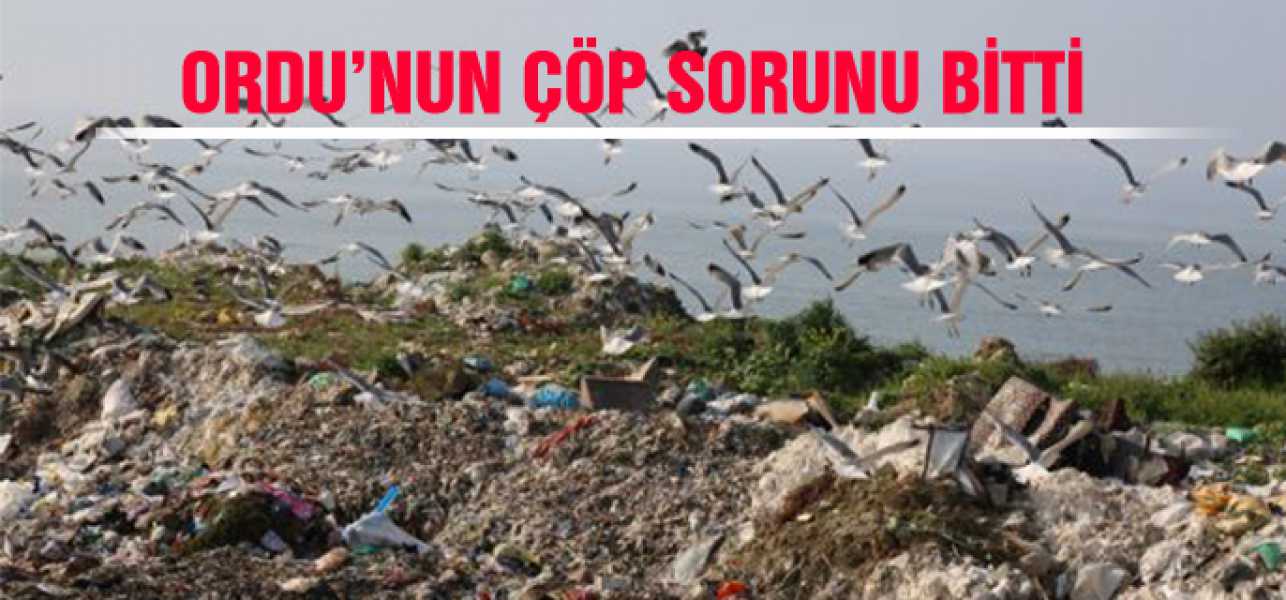 Ordu'nun Çöp Sorunu Bitti