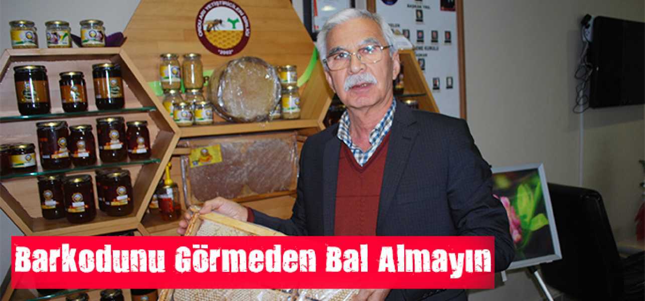 Barkodunu görmeden bal almayın