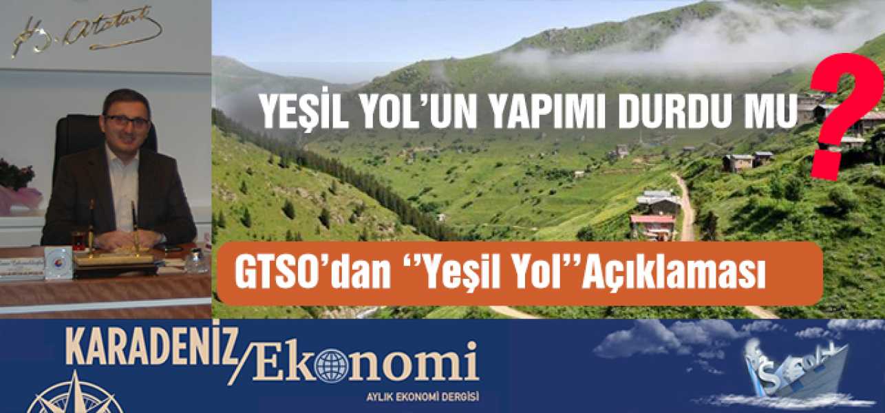 YEŞİL YOL'DA ÇALIŞMALAR SÜRÜYOR 